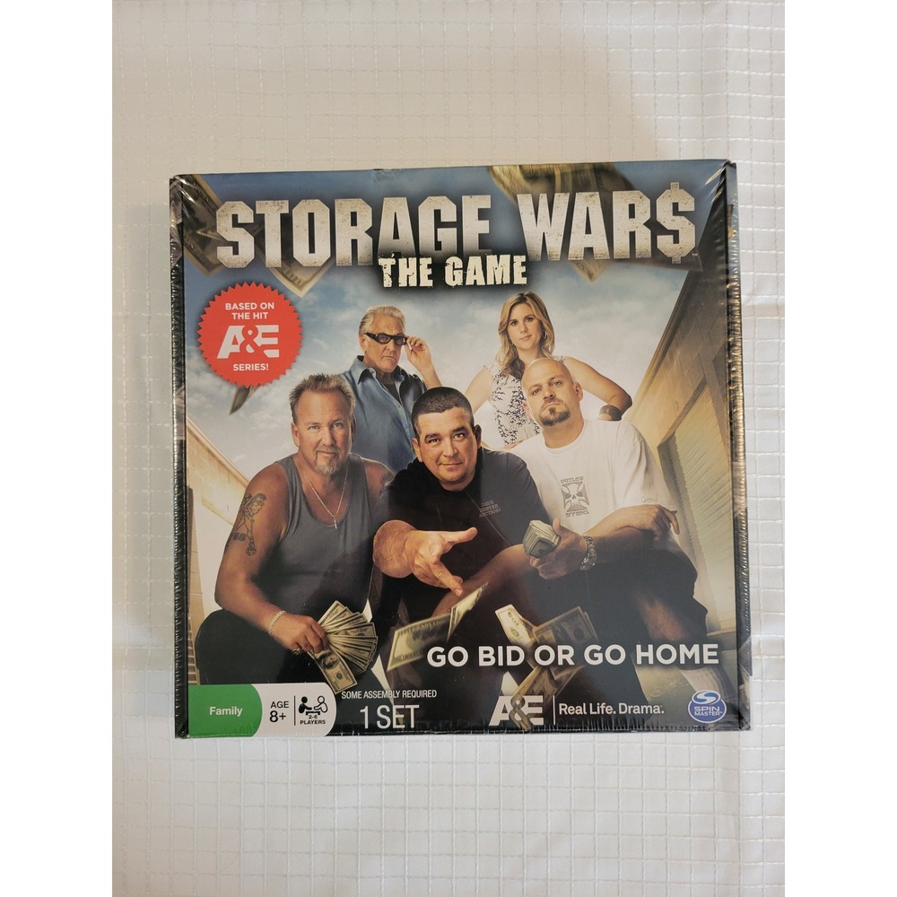 Storage Wars The Game A&E Series Spin Master Board Game New Sealed 2012